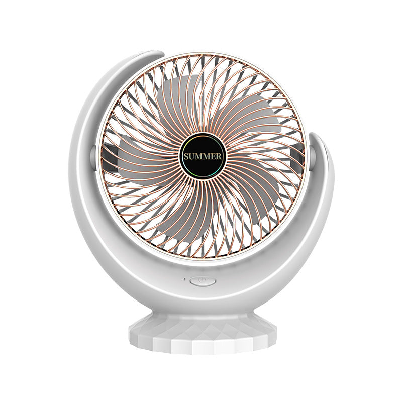 Ladies portable table fan with innovative fan technology Bowlift