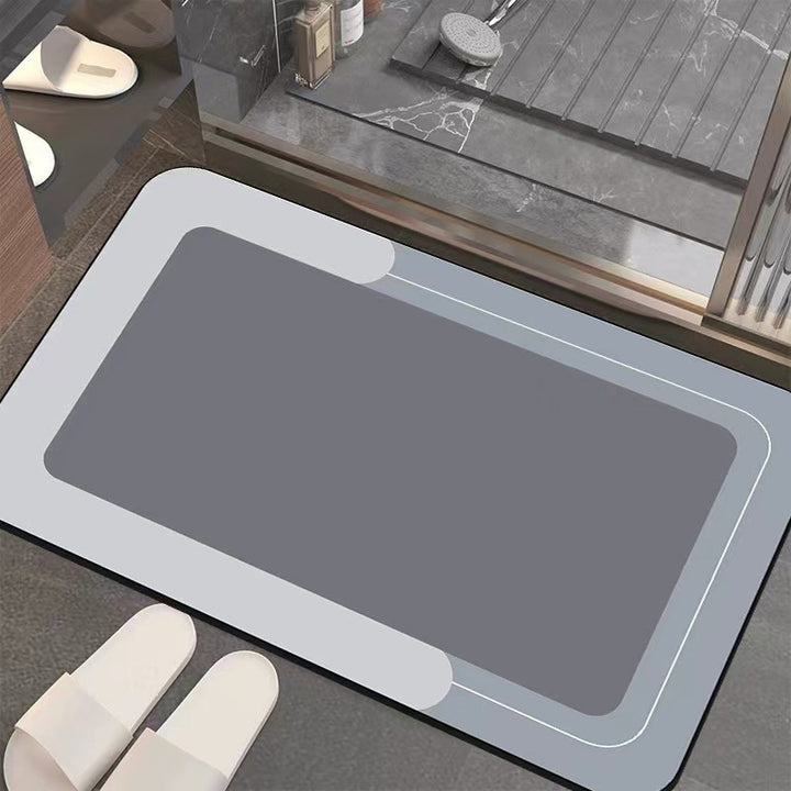 Comfortable Memory Foam Bath Mat Bowlift