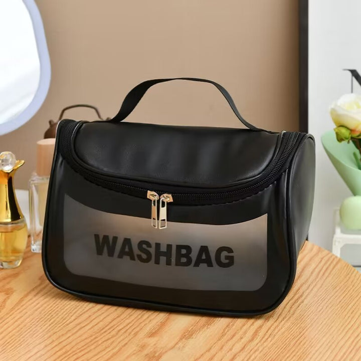 Transparent Travel Wash Bag Bowlift