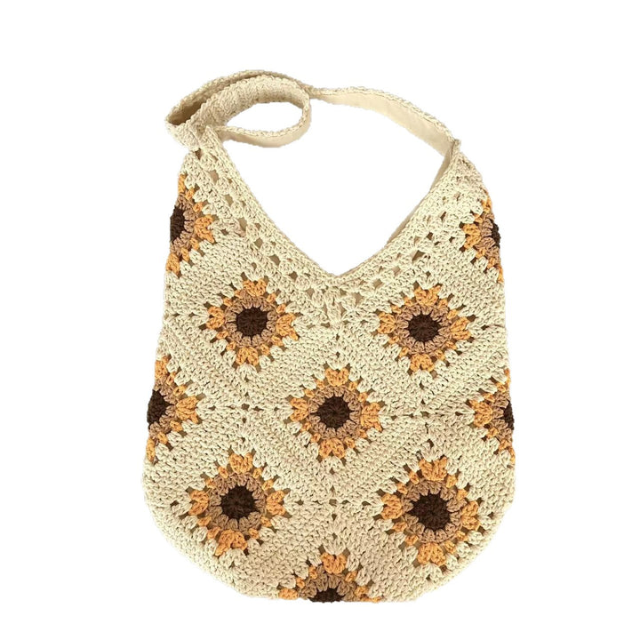 Fashionable crochet shoulder bag Bowlift