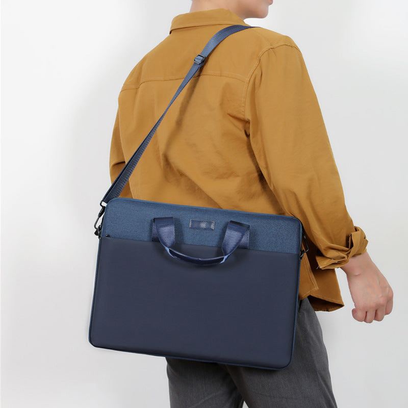Professional Multi-Compartment Laptop Briefcase Bowlift
