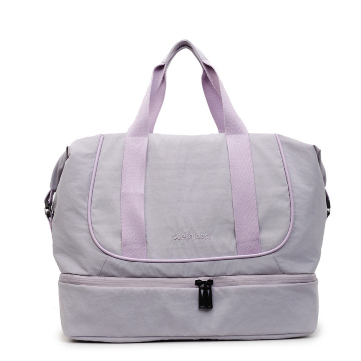 Sporty Travel Bag With Innovative Storage Bowlift