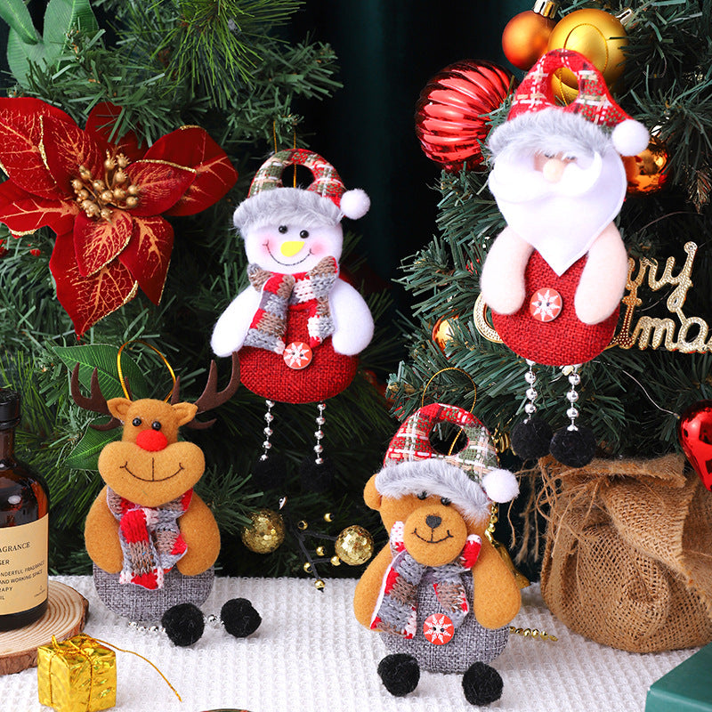 Decorative Christmas reindeer made of felt Bowlift