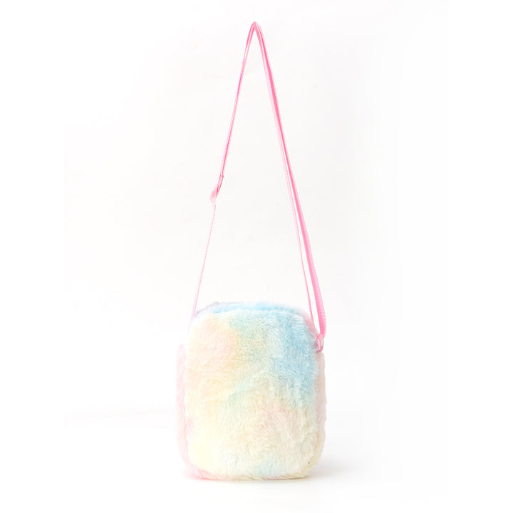 Fluffy shoulder bag with star motif Bowlift