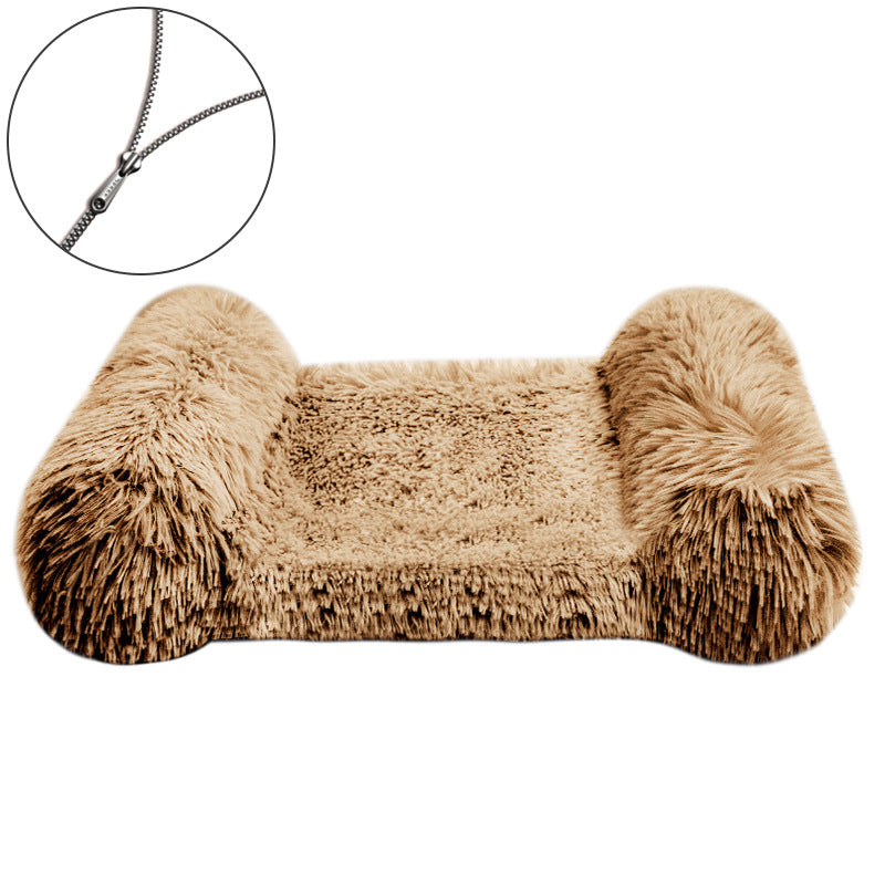 Plush Comfort Dog Bed