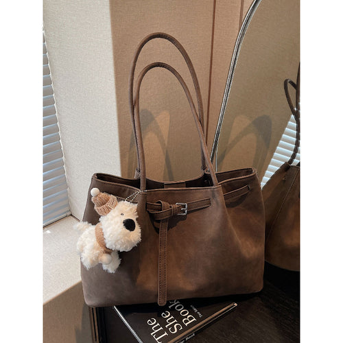 Premium Soft Leather Tote Bag Bowlift