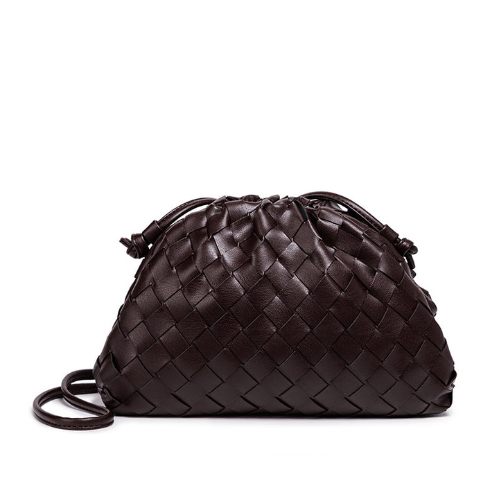 Textured Woven Handheld Clutch Bowlift