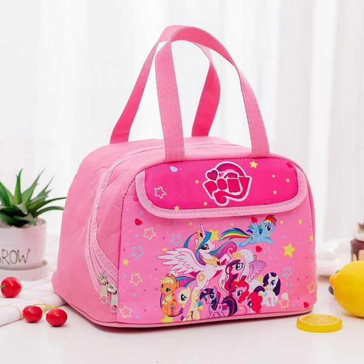 Cartoon-Themed Insulated Lunch Bag Bowlift