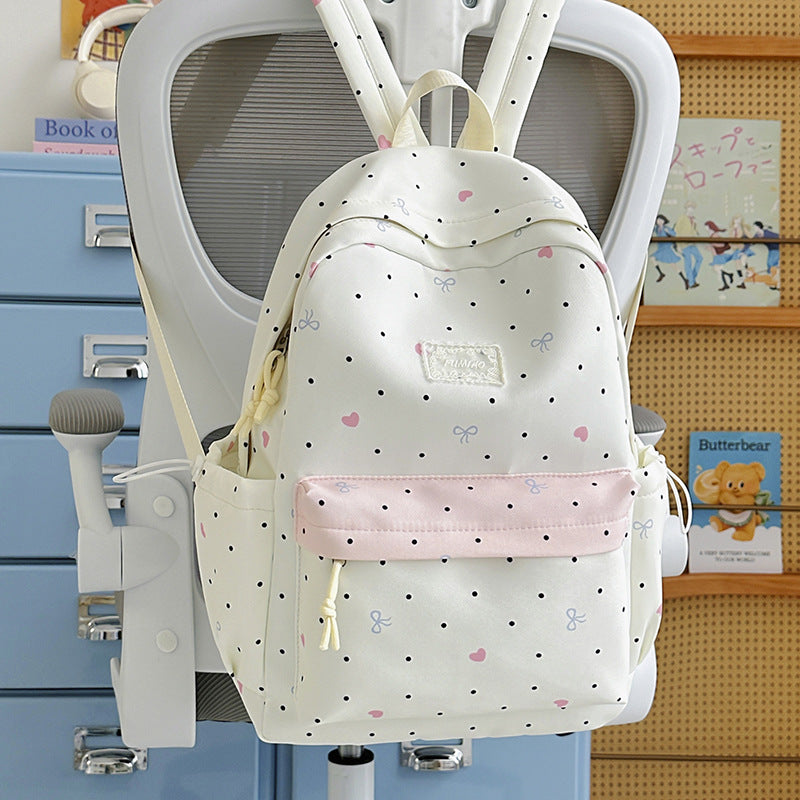 Cute Character-Printed Backpack Bowlift