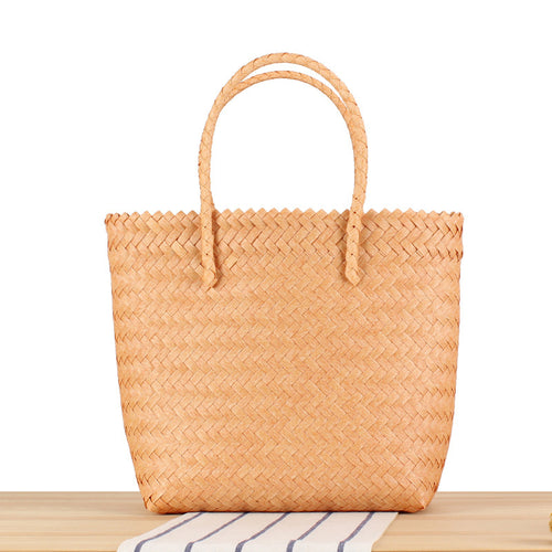 Braided Tote Bag with Sturdy Carry Handles Bowlift