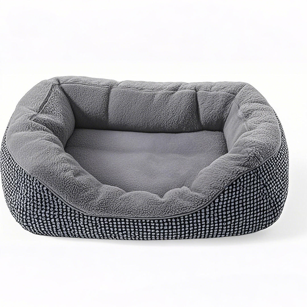 Cozy Bolstered Dog Bed