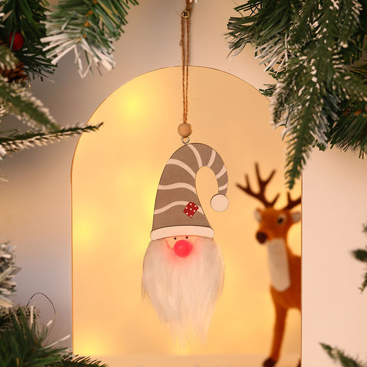 Decorative Santa Figure Ornament Bowlift
