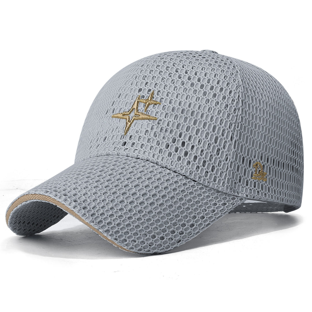Women's Embroidered Smile Cap Bowlift