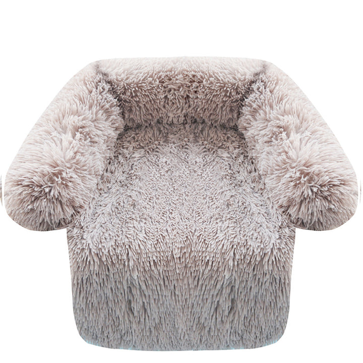Cozy Textured Dog Bed Chair