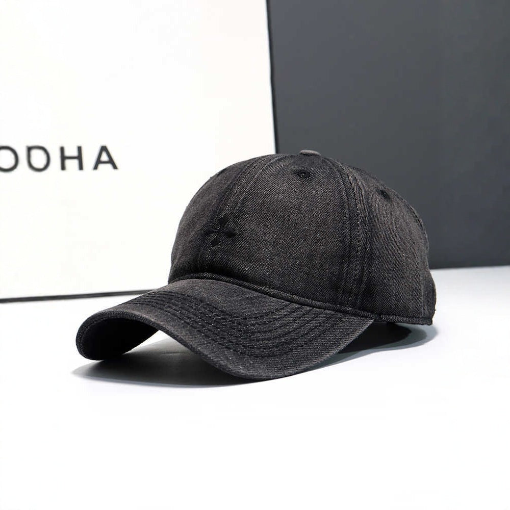 Men's Adjustable Denim Cap Bowlift