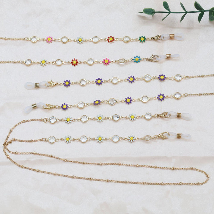 Beaded Eyewear Chain Holder Bowlift