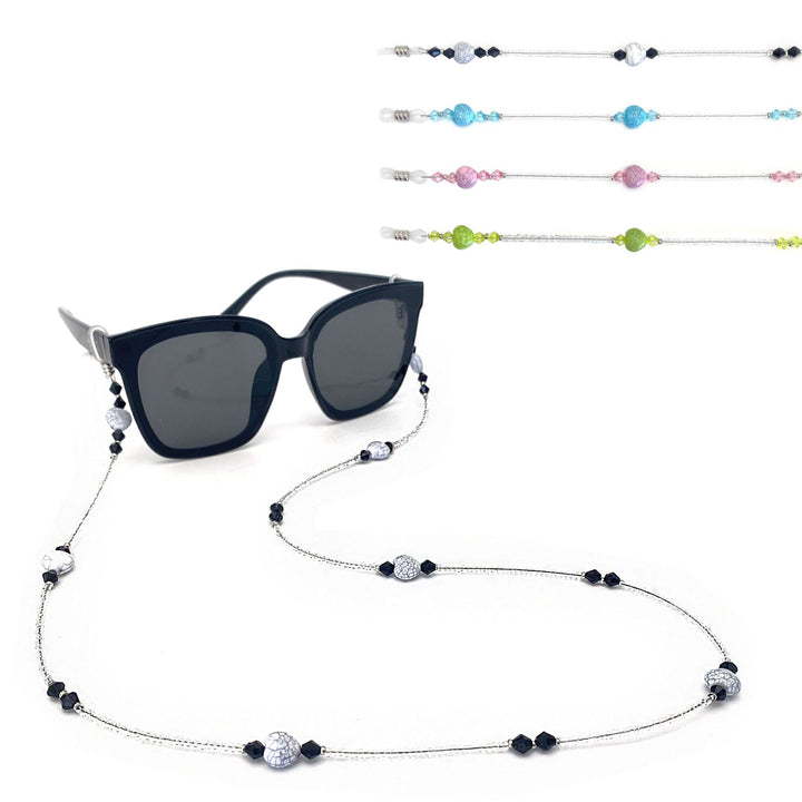 Beaded Eyewear Retainer Chain Bowlift