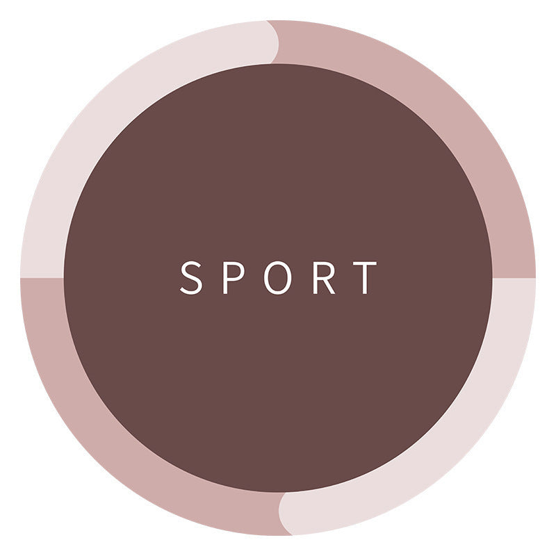 Abstract Sports-Themed Area Mat Bowlift