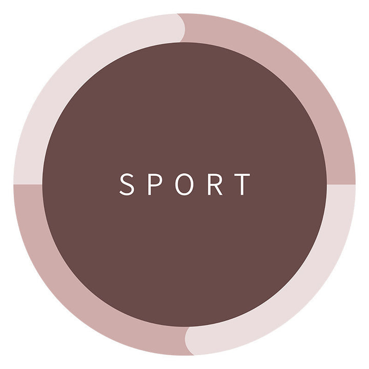 Abstract Sports-Themed Area Mat Bowlift