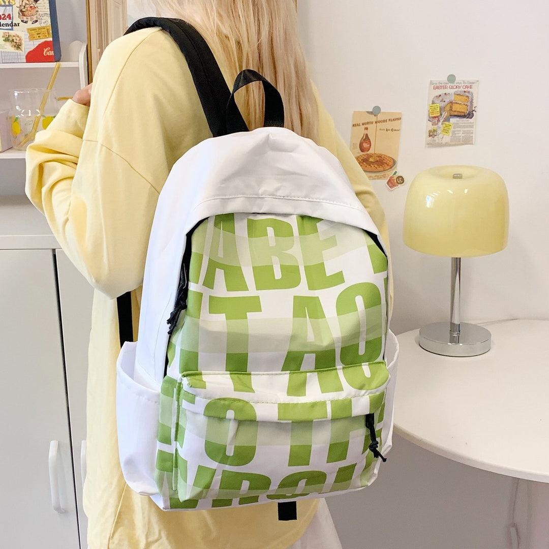 Leisure backpack with eye-catching graphic design and practical compartments Bowlift