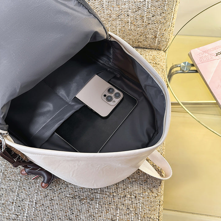 Leather Backpack Bowlift