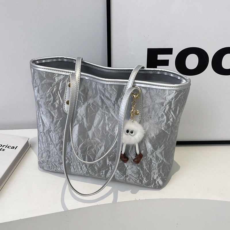 Modern Textured Tote Bag Bowlift