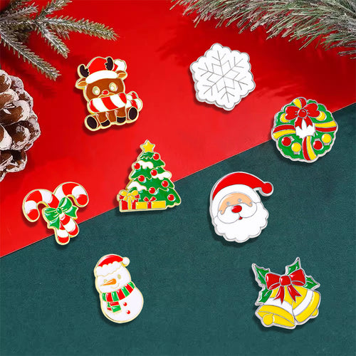 Decorative Enamel Christmas Tree Pin Bowlift