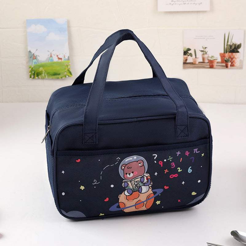 Insulated Kids' Lunch Bag with Cute Bear Design Bowlift