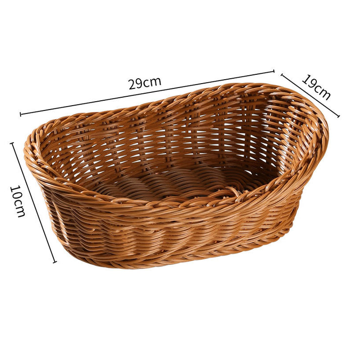 Decorative Woven Fruit Basket Bowlift