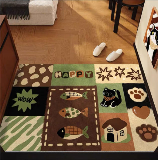 Decorative Area Rug Bowlift