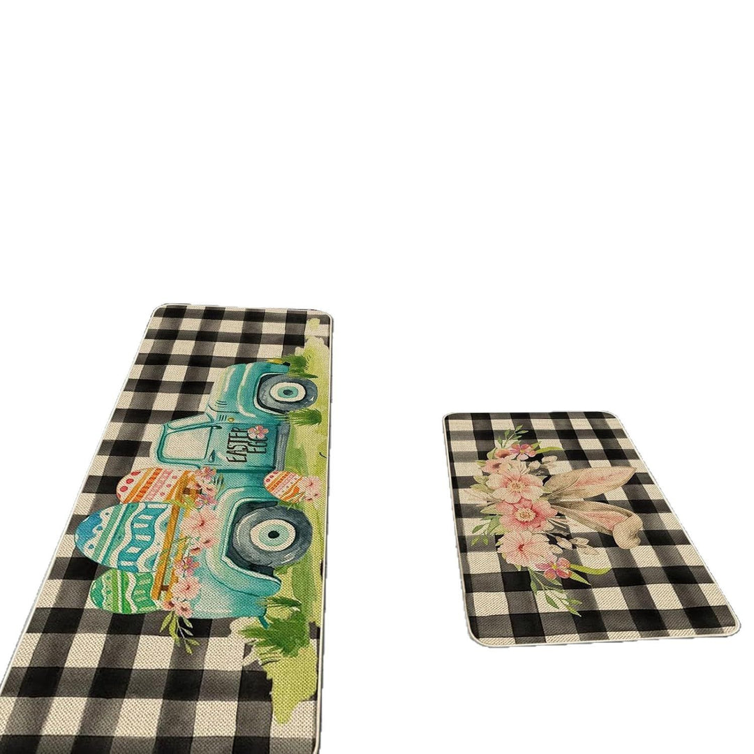 Children's Easter-Themed Kitchen Floor Mat Bowlift