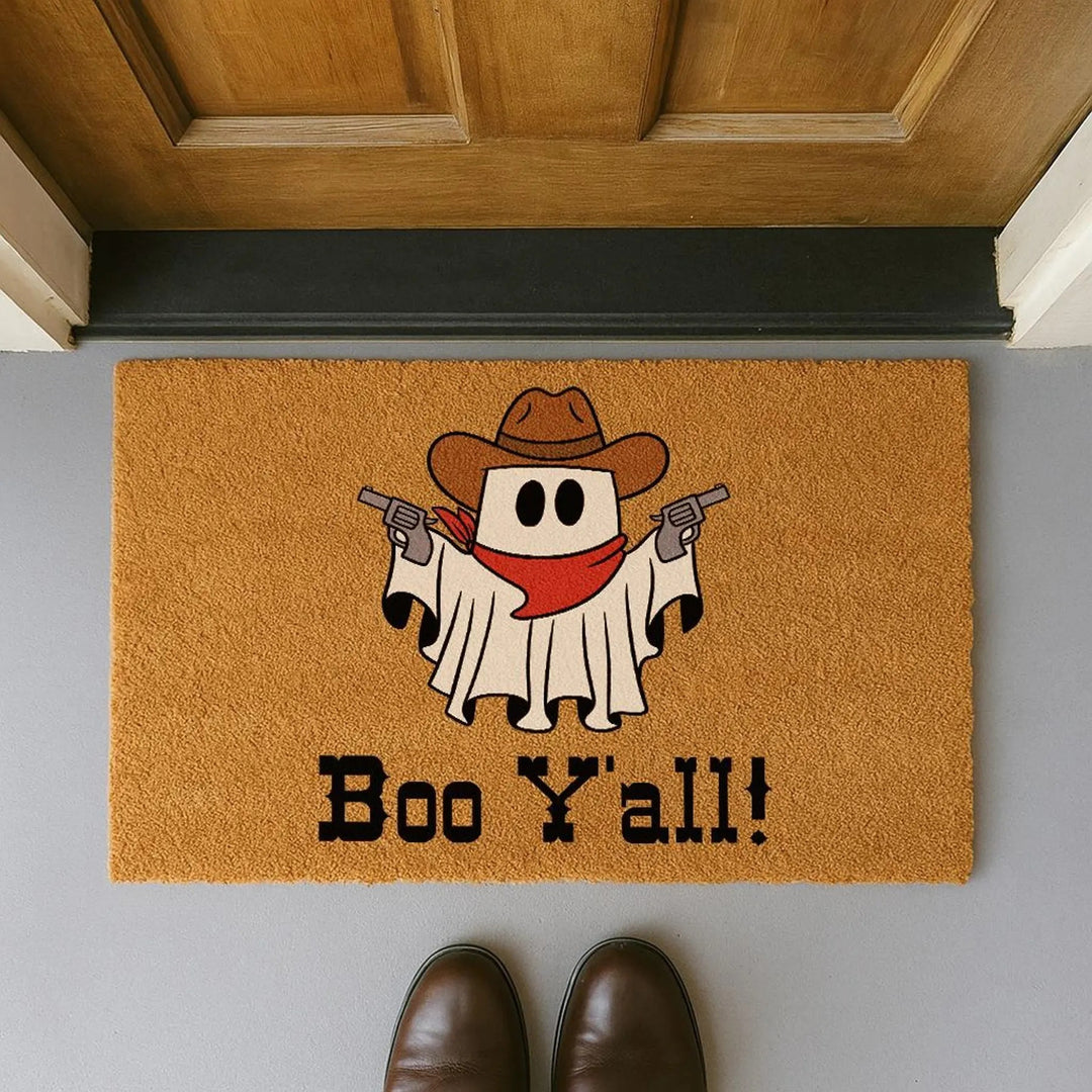 Halloween-Themed Welcome Mat Bowlift