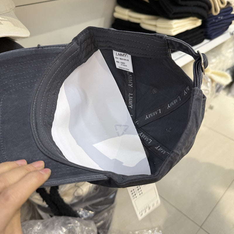 Men's Classic Cotton Wash Cap Bowlift