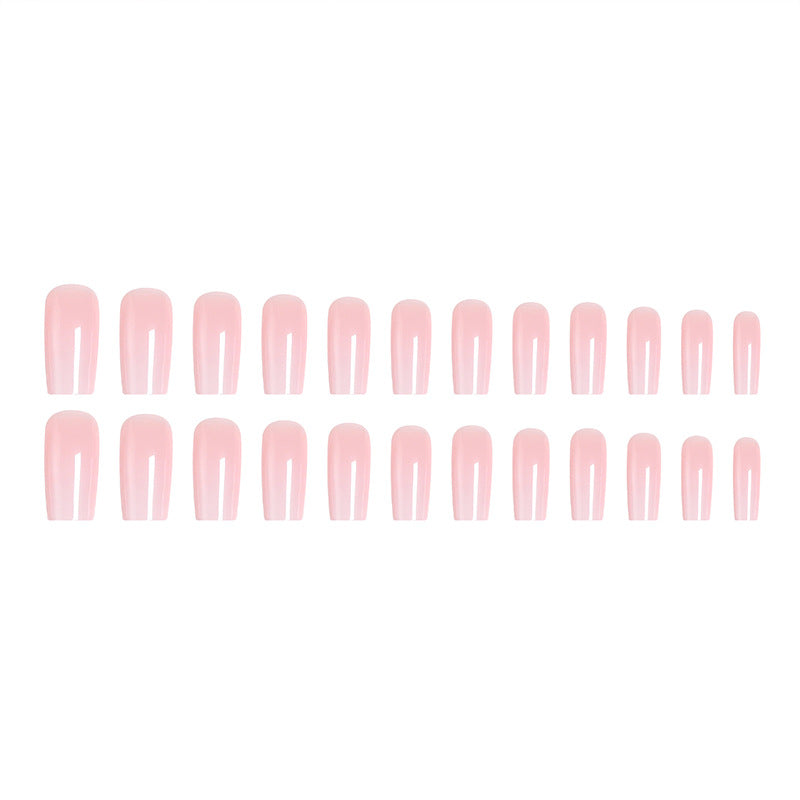 Elegant extension nails with ombre effect Bowlift