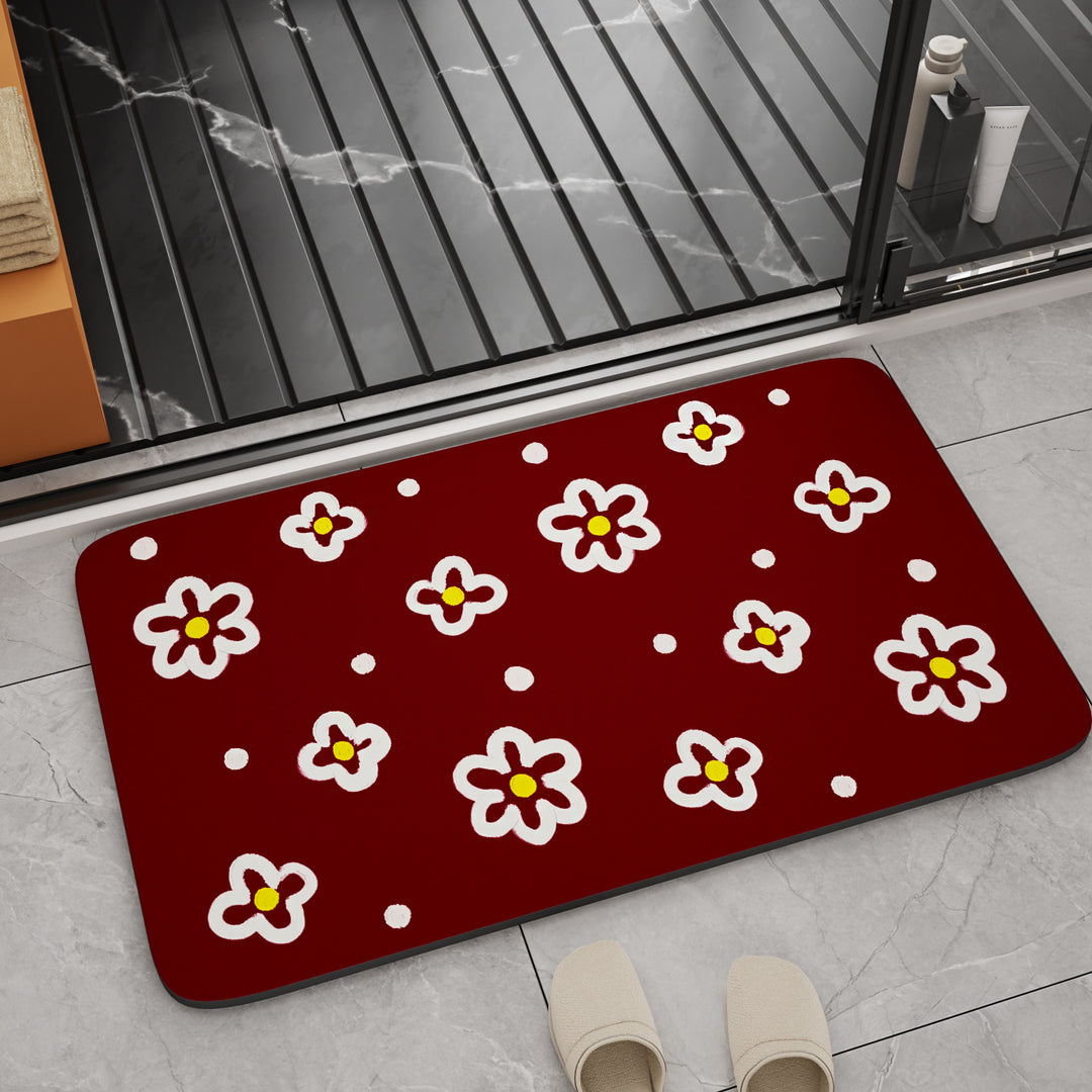 Inspirational Quote Bath Mat Bowlift