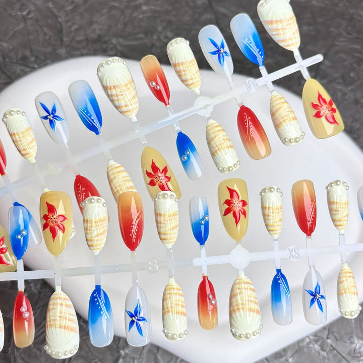 Decorative Press-On Nail Art Set 1790745708