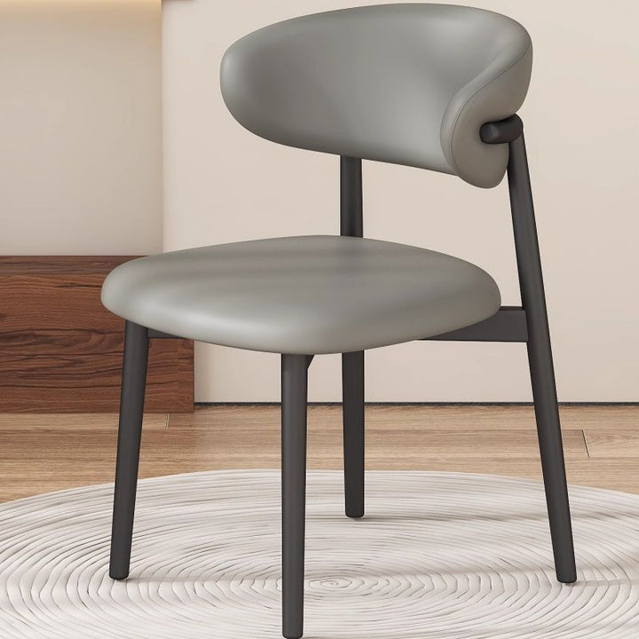 Contemporary Curved Back Dining Chair Bowlift