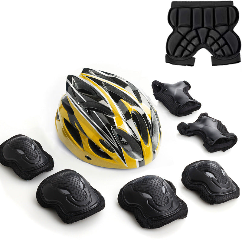 Safety Helmet and Protective Gear Set Bowlift