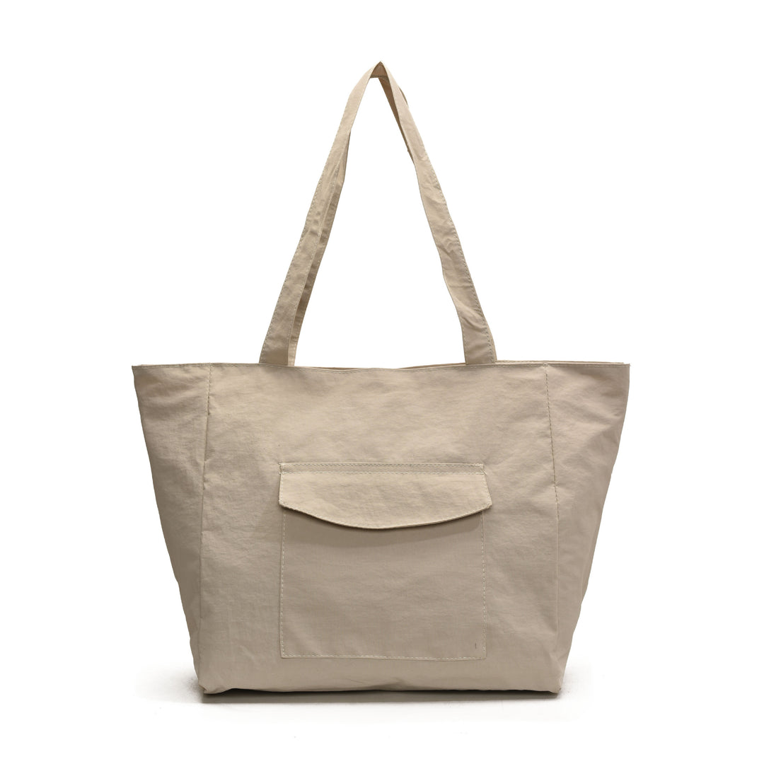 Spacious shopping bag with practical front pocket Bowlift