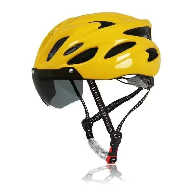 Aerodynamic bicycle helmet Bowlift