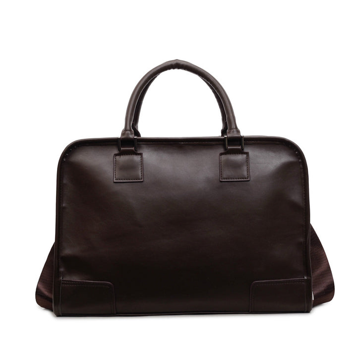 Professional Leather Briefcase Bowlift