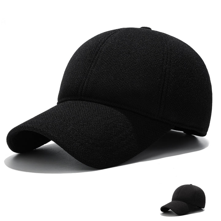 Women's Textured Wool Baseball Cap Bowlift