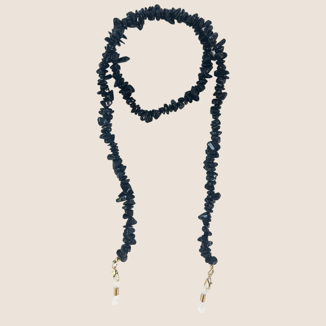 Artisan Gemstone Eyewear Chain Bowlift