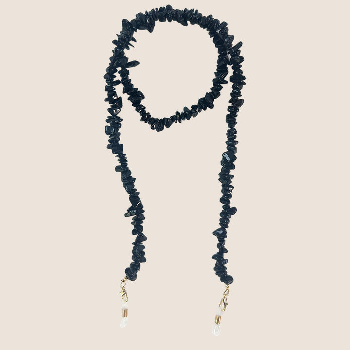 Artisan Gemstone Eyewear Chain Bowlift