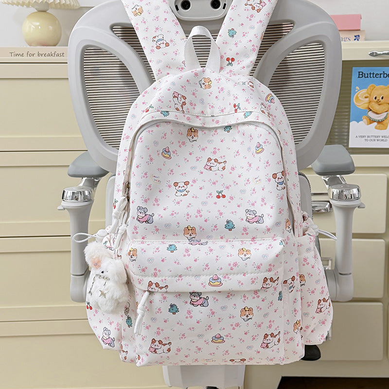 Playful Animal-Themed Backpack Bowlift