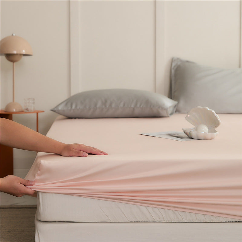 Luxurious Breathable Silk Duvet Cover Set With Hidden Zipper And Wrinkle Resistant Finish