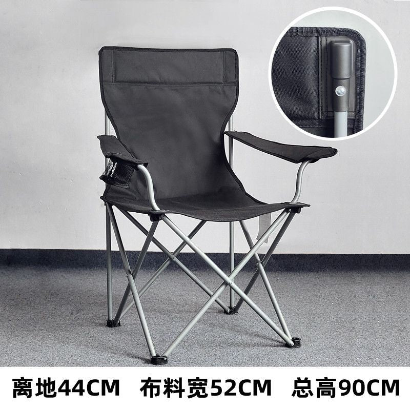 Women's Comfortable Folding Chair with Integrated Cup Holder Bowlift