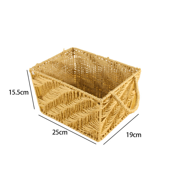 Handwoven Storage Basket Bowlift