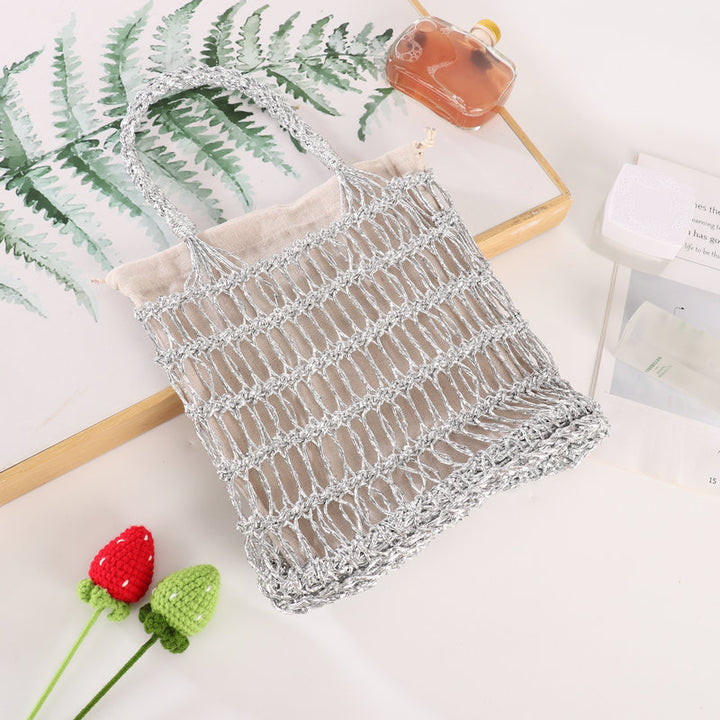 Handwoven net shopper bag Bowlift