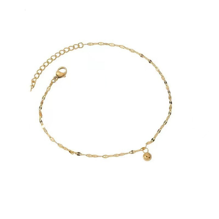 Dainty Hearts Chain Anklet Bowlift